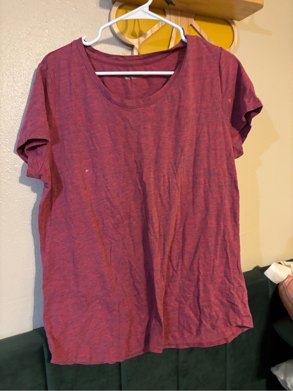 bcg Short Sleeve Crew Tee - Heathered Berry